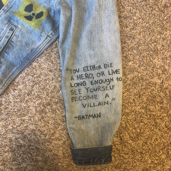 Custom vintage jean jacket - Picture 3 of 4